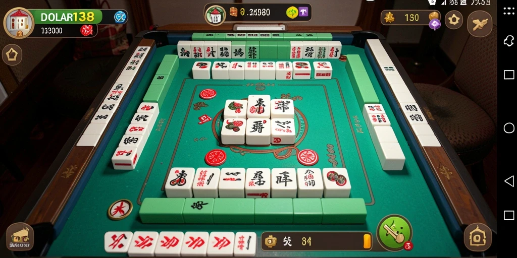 Tampilan gameplay Mahjong yang menarik dan mengasyikkan.