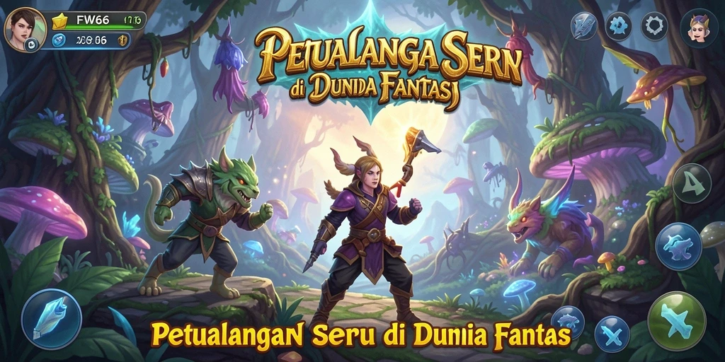 Gameplay seru di dunia petualangan FW66.