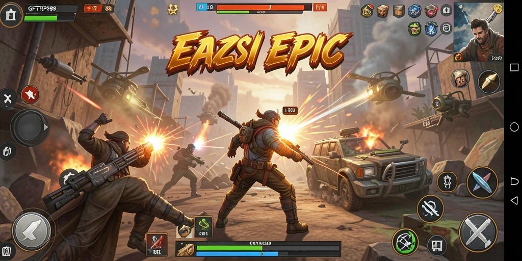 Tampilan gameplay GIFTRP288 yang intens dan menegangkan.