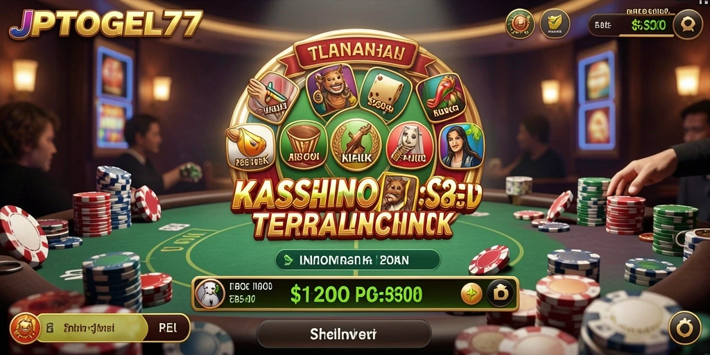Gameplay seru dan menarik di JPTOGEL77 kasino.