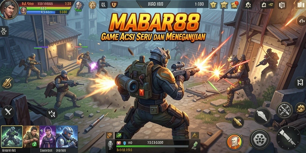 Tangkapan layar gameplay MABAR88 yang penuh aksi dan seru.