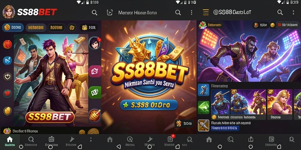 Tangkapan layar menampilkan gameplay seru dari SS88BET.