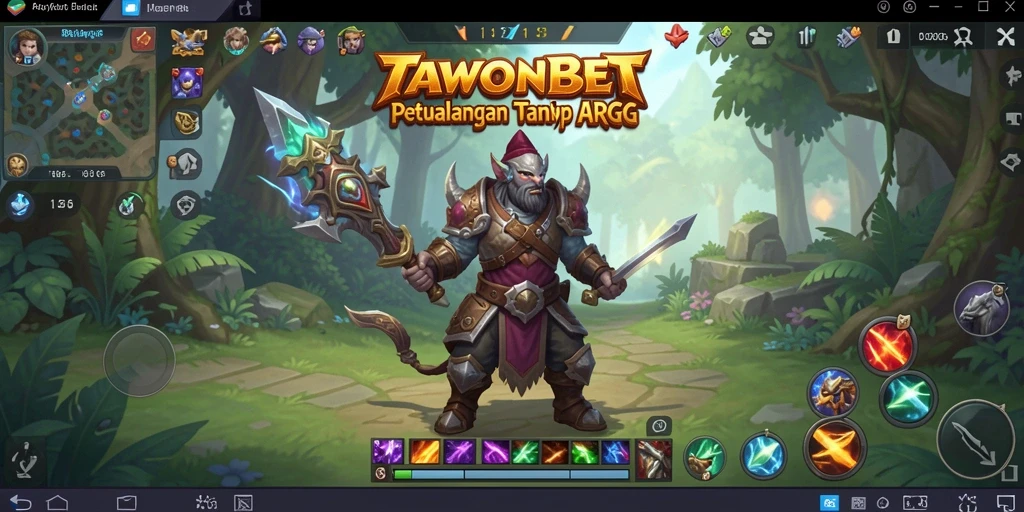 Gameplay seru TAWONBET dengan pertempuran yang mendebarkan.