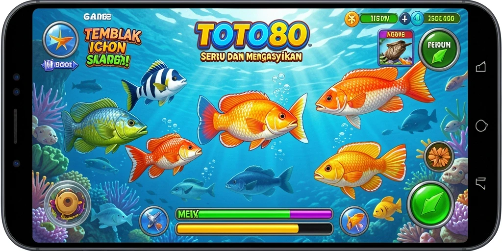 Gameplay seru Tembak Ikan di TOTO80 yang menakjubkan.
