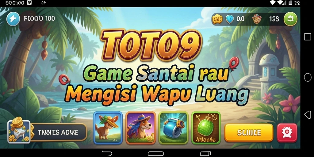 Tampilan menarik dari gameplay TOTO9 yang seru dan menghibur.