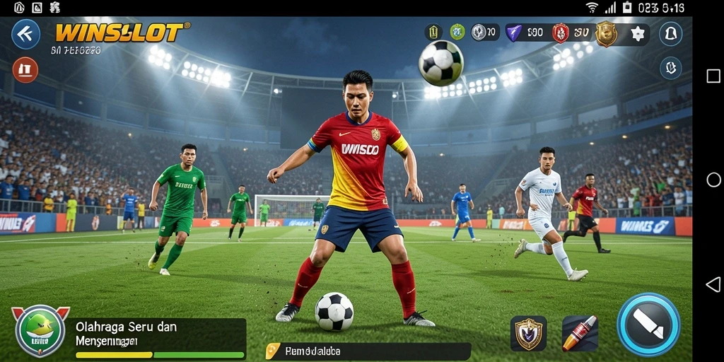 Tampilan gameplay menarik dari WINSLOT yang memukau.